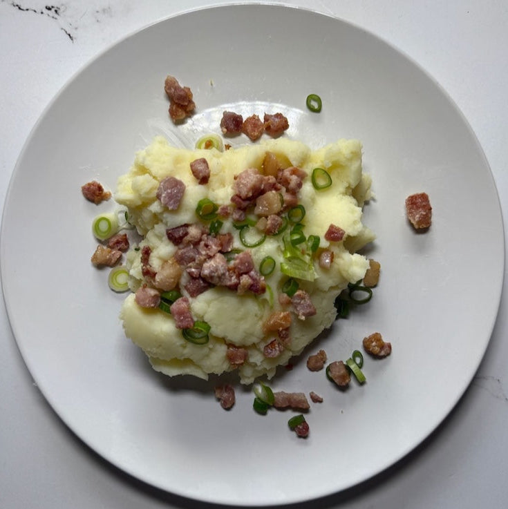 BACON & SPRING ONION MASH