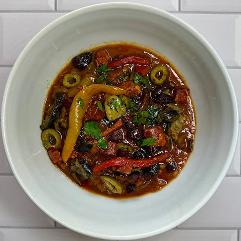 CHORIZO CAPONATA PASTA SAUCE