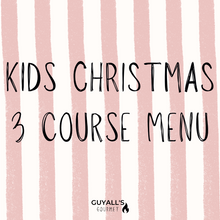 Load image into Gallery viewer, 3 COURSE CHRISTMAS (Kids)
