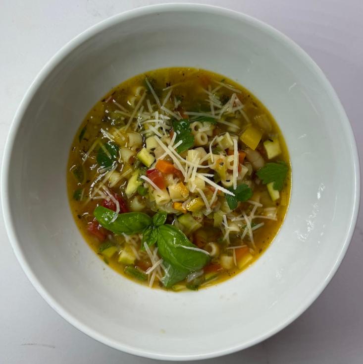 SUMMER MINESTRONE SOUP